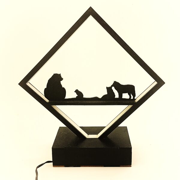 lampka nocna zwierzęta polarne